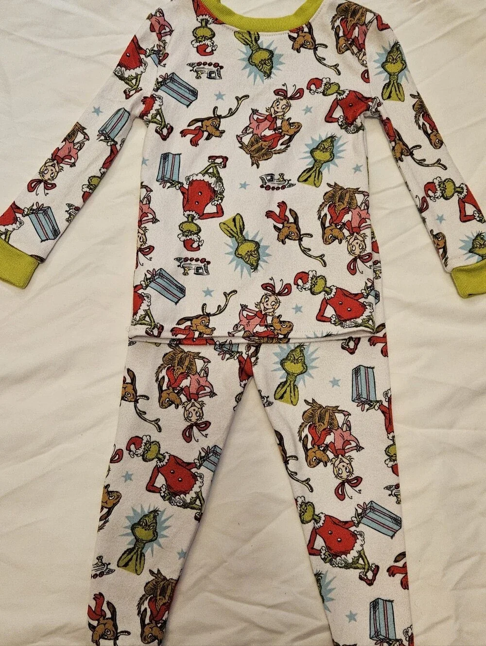 Grinch Pajamas Size 18M
